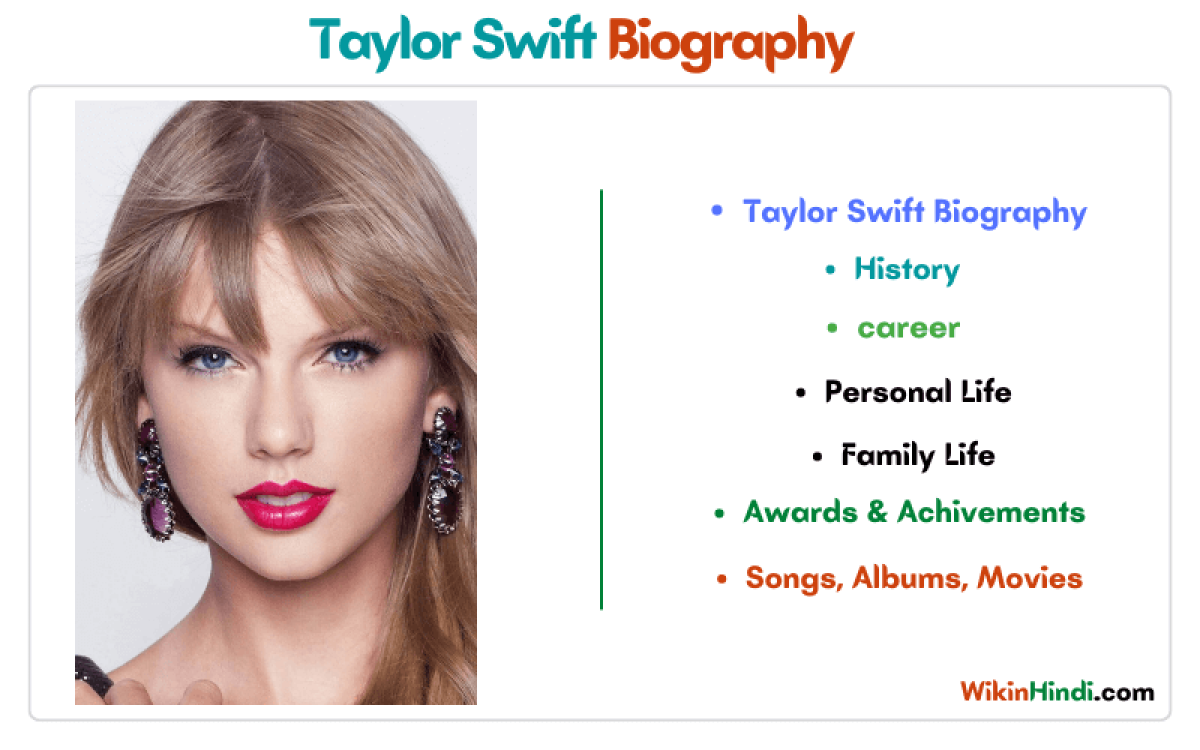 taylor swift biography pdf